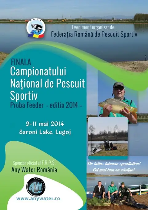 Finala Campionatului National de Pescuit Sportiv - Proba Feeder 2014