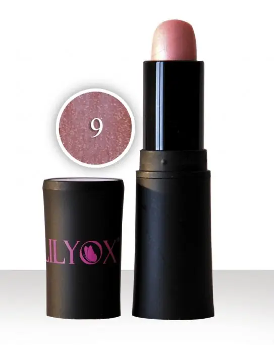 Ruj Lipstick – Roz cu sclipici (9)