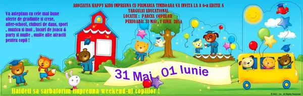 Targ educational in Parcul Copiilor