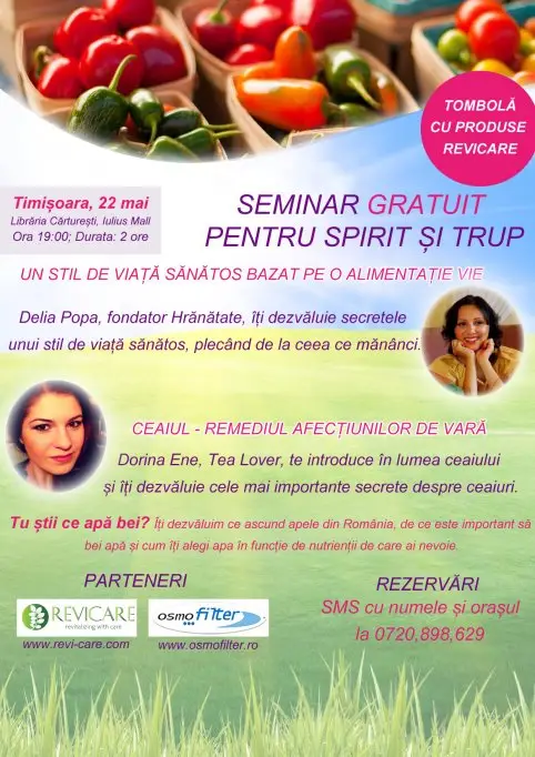 Seminar gratuit de sanatate si frumusete