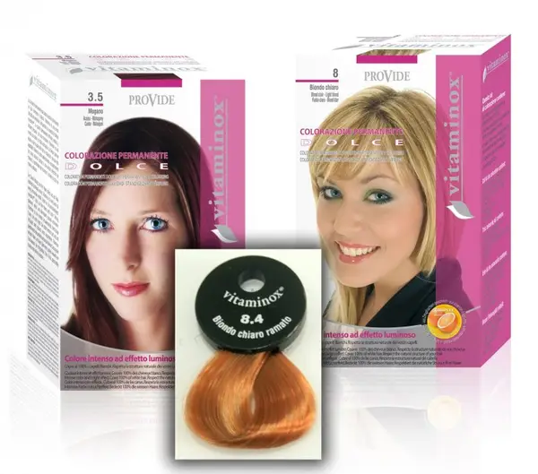 Vopsea permanenta Vitaminox – Blond cupru deschis (17)
