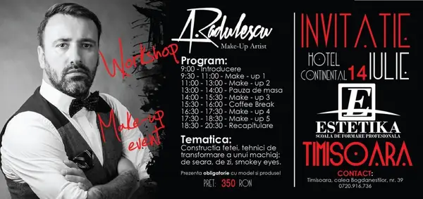 Seminar de Make-up sustinut de Alex Radulescu