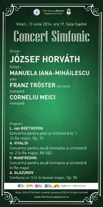Concert Simfonic Jozsef Horvath