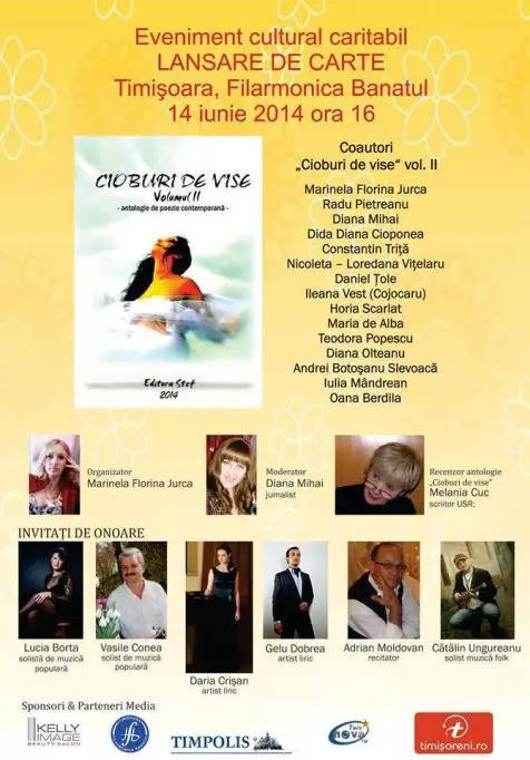 Lansare de carte "Cioburi de vise", vol II