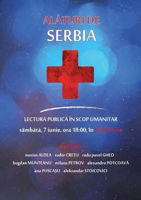 Alaturi de Serbia – Lecturi publice cu scop umanitar