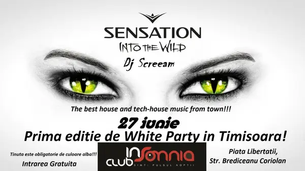 Sensation Into The Wild White Party
