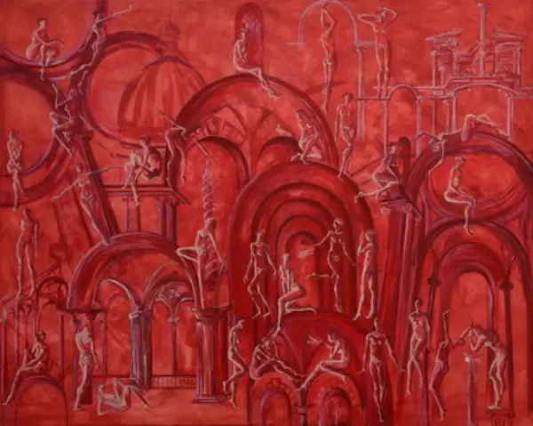 Expozitie de pictura la Roma: Cand pictura surade - Claudia Mandi
