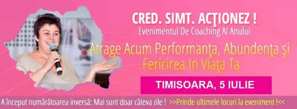 Turneu National de Coaching "Cred. Simt. Actionez."