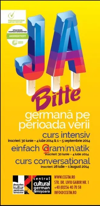 Curs intensiv de limba germana