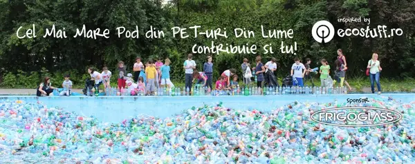 World's Largest Plastic Bottle Sculpture - Hai cu noi in Guinness Book!