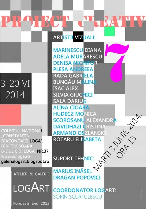 Expozitia Proiect Creativ 7