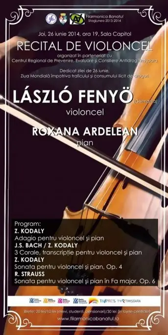 Recital de violoncel si pian