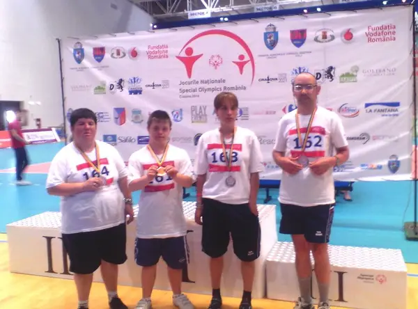 Delegatia „Pentru Voi” din nou pe podium la Jocurile Nationale Special Olyimpics 2014