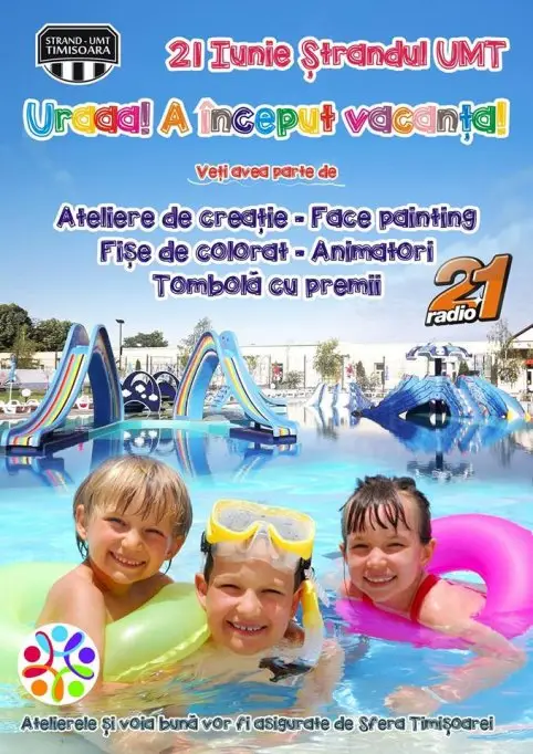 Vacanta de vara incepe la Strandul UMT