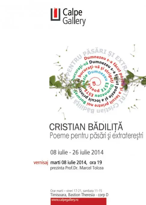 Poeme pentru pasari si extraterestri, de Cristian Badilita