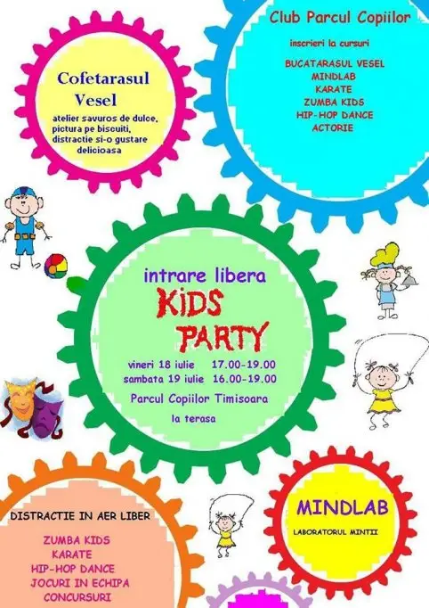 Kids Party la Parcul Copiilor