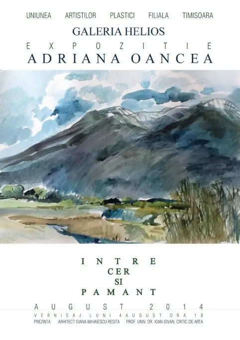 Expozitie Intre Cer si Pamant - Adriana Oancea Suteu