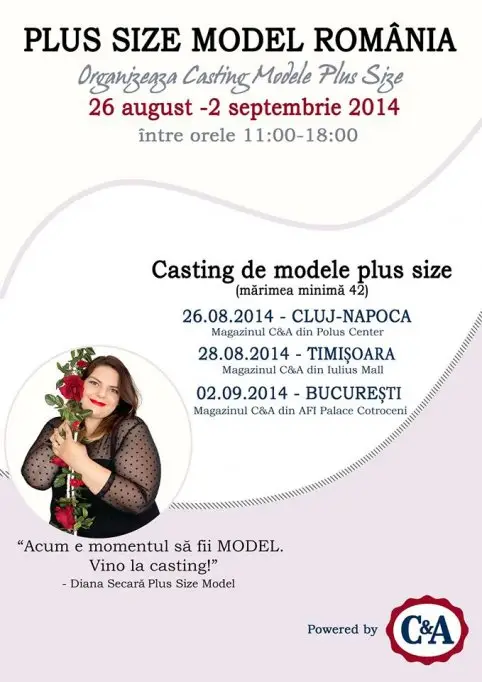 Casting de Modele Plus Size la Iulius Mall