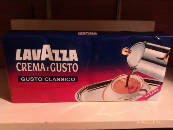 Cafea Lavazza crema e gusto Italia