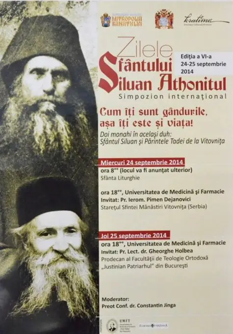 Zilele Sfantului Siluan Athonitul