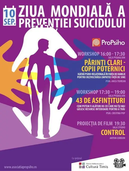 Ziua mondiala a preventiei suicidului