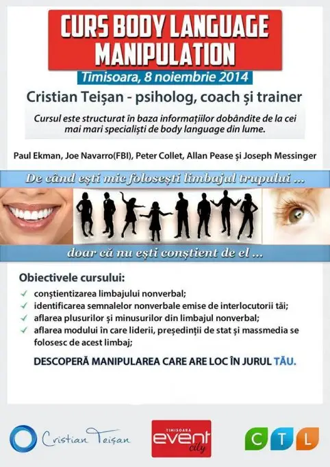 Curs de Body Language Manipulation