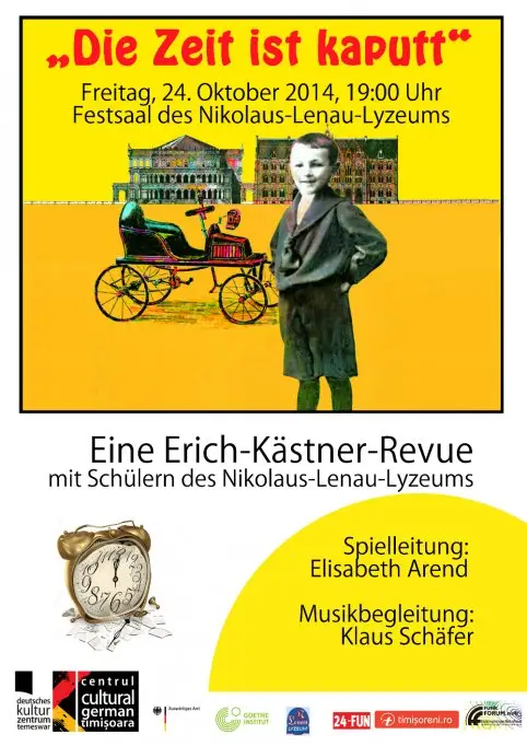 „Die Zeit ist kaputt – Eine Erich-Kästner-Revue”