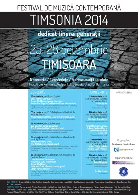 Festivalul International de muzica contemporana Timsonia