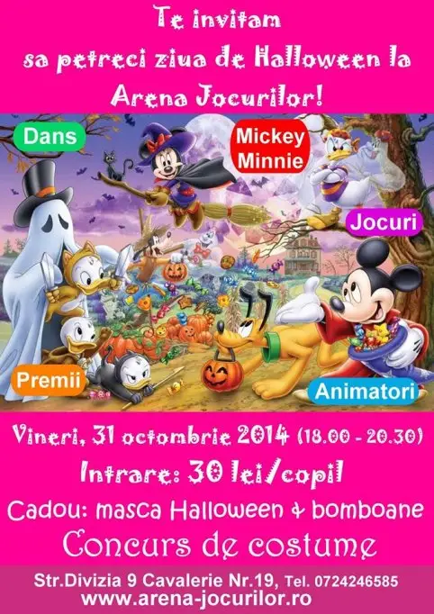 Halloween la Arena Jocurilor