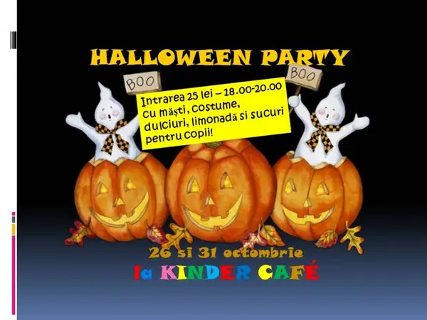 Halloween Party @ Kinder Cafe