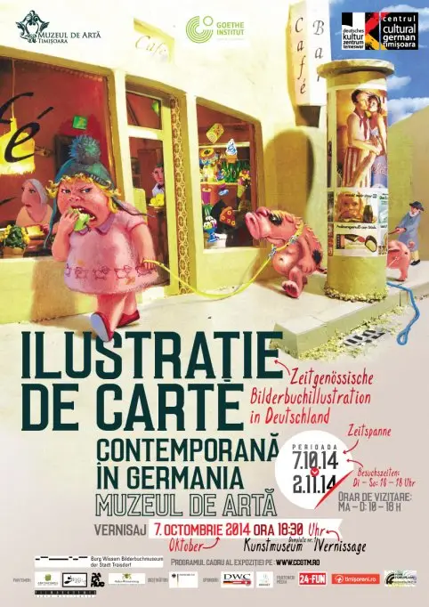 Ilustratie de carte contemporana in Germania