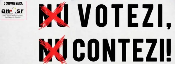 Nu votezi, Nu contezi!