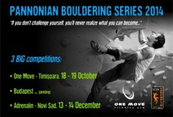 Prima etapa Pannonian Bouldering Series la final