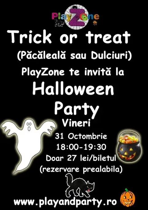 Halloween Monster Party la Playzone