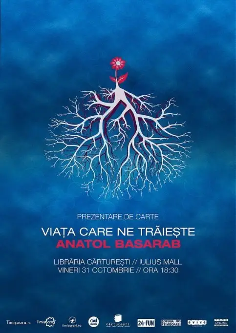 Anatol Basarab si "Viata care ne traieste" in libraria Carturesti din Iulius Mall