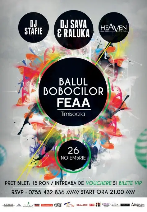 Balul bobocilor FEAA Timisoara