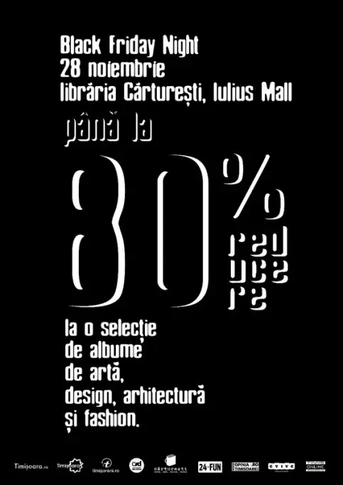 Black Friday la Carturesti Iulius Mall