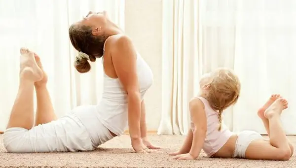 Yoga parenting