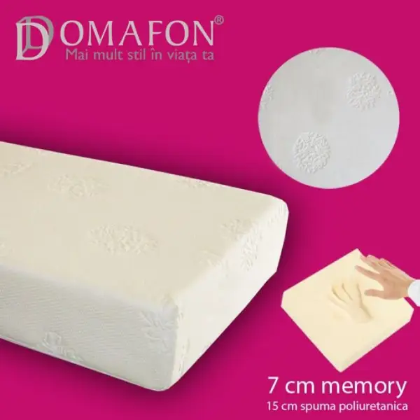 Saltea Domafon Memory 7 cm de Black Friday