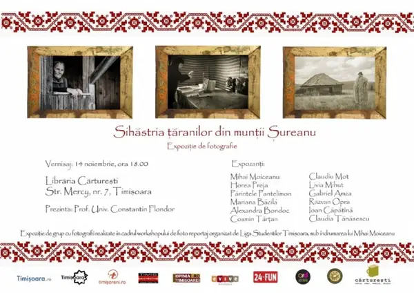 Expozitie de fotografie: Sihastria taranilor din Muntii Sureanu
