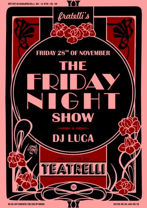 Teatrelli presents The Friday Night Show!