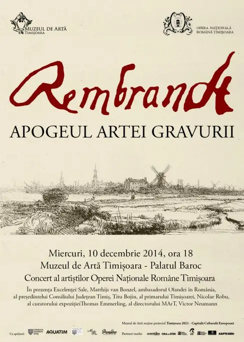 Expozitia „Rembrandt. Apogeul Artei Gravurii"