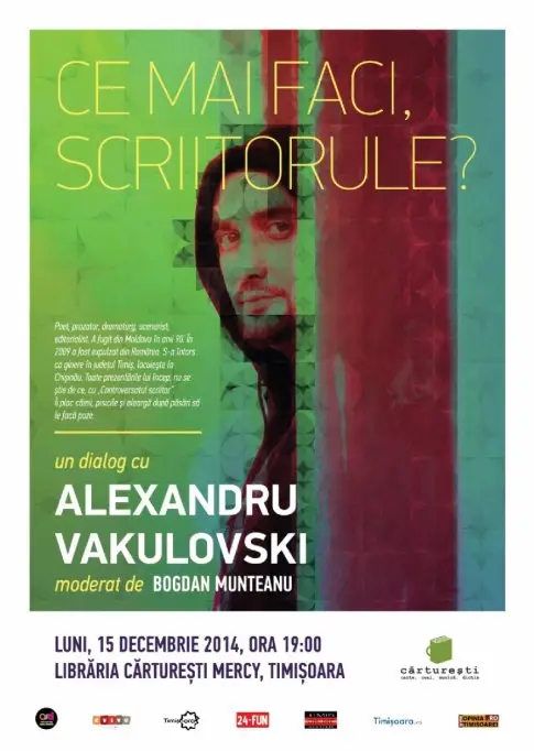Ce mai faci, scriitorule? Dialog cu Alexandru Vakulovski