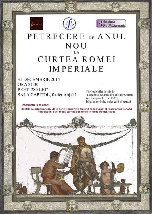 Revelion 2015 la Filarmonica Banatul