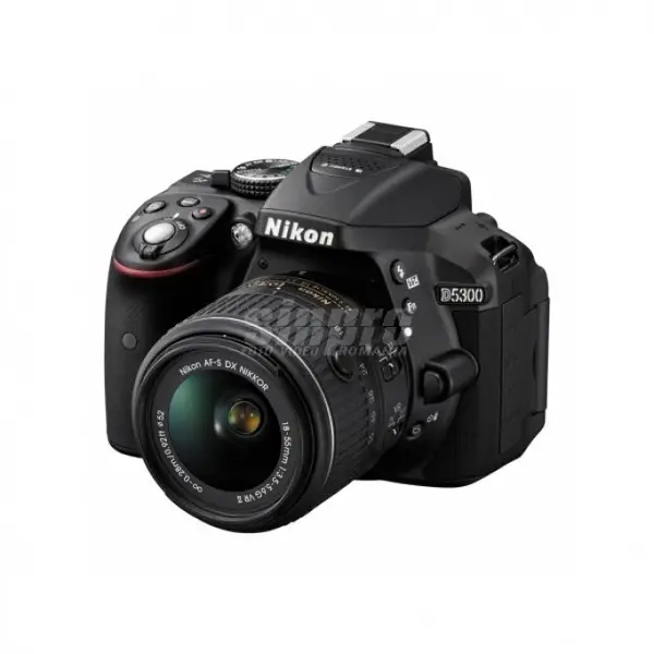 Oferta de Craciun - D5300 kit 18-55 mm VR II (black) + CARD + rucsac foto