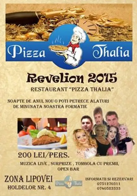 Revelion la Pizzeria Thalia