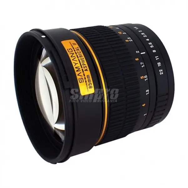 Samyang 85 mm f/1.4 IF MC Aspherical pentru Canon