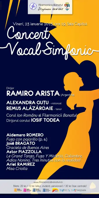 Concert vocal-simfonic Remus Alazaroae