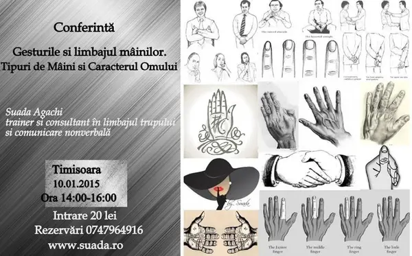Gesturile si Limbajul Mainilor. Tipuri de Maini si Caracterul Omului
