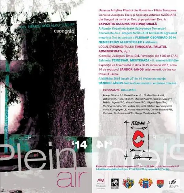 Expozitia "Colonia Internationala Pleinair Csongrad"